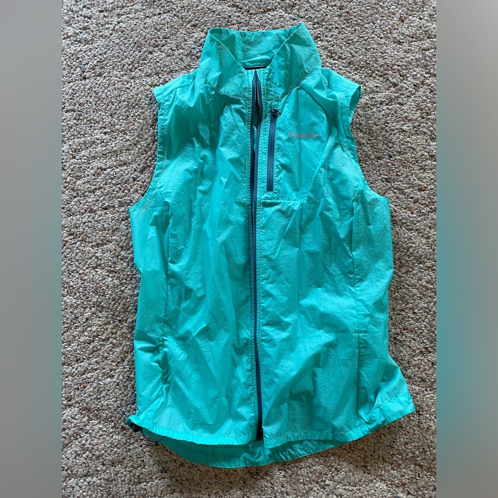 Patagonia running vest-mint/teal